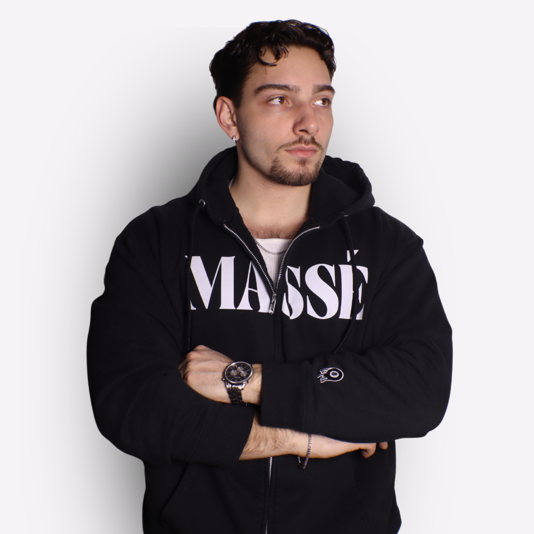 MASSÉ Zipped Hoodie